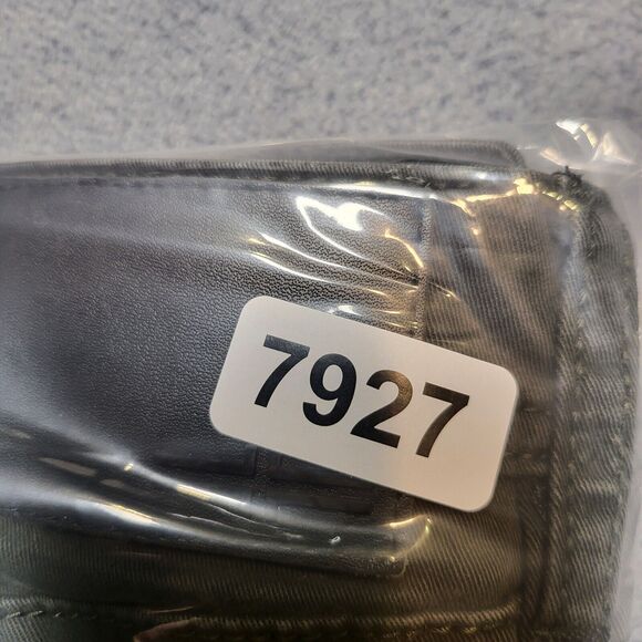 Liverpool Los Angeles Jeans Mens 34x29 Green Relaxed Fit Straight Leg Distressed - Picture 11 of 11